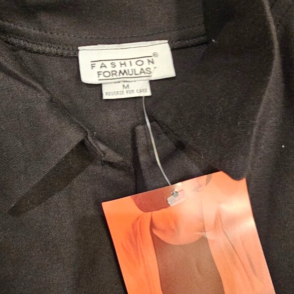 Fashion Formulas Black Blouse - Picture 3 of 5